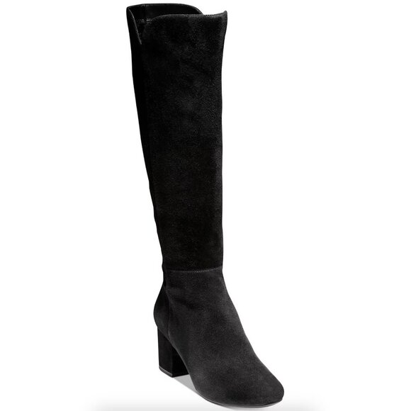 Cole Haan Denise Suede Leather Boots - Picture 1 of 4